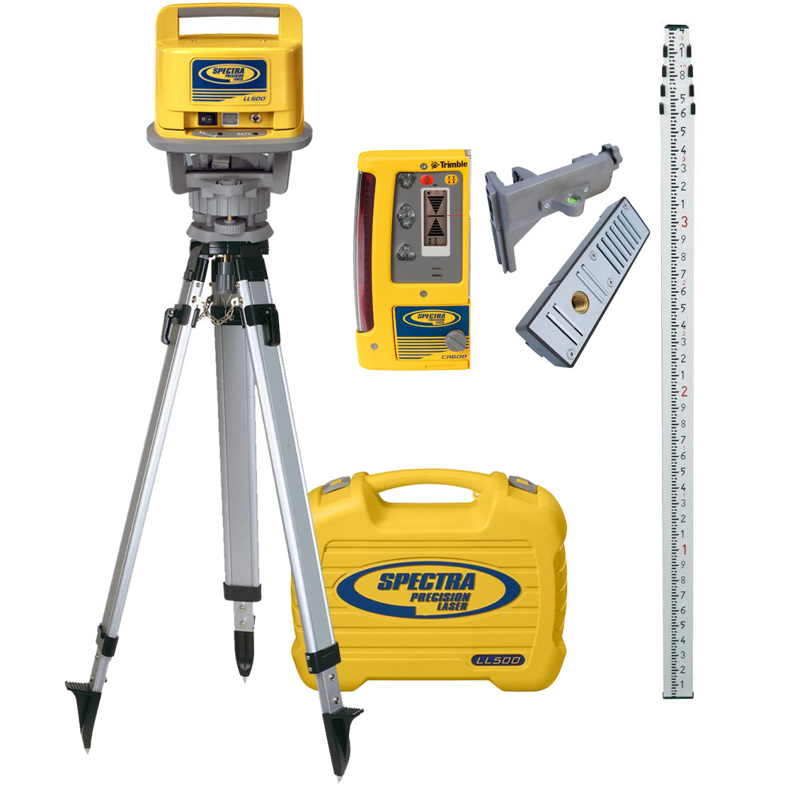 Laser Level, Staff, Tripod & Receiver mvhire