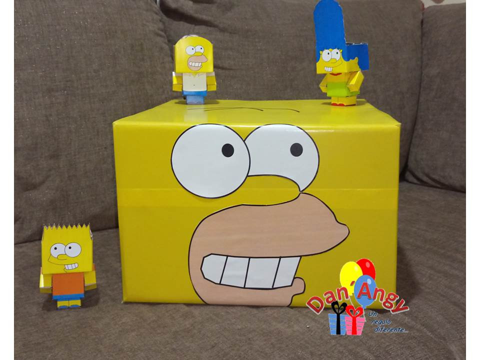 Caja Desayuno Simpson