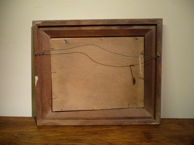 Miniatura: OLEO SOBRE CARTON DE PAISAJE DE ARBLOES Y UN RIO, FIRMADO POR.- G SEID