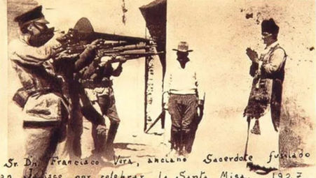 Peor que en La Guerra Cristera