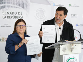 Recibe Senado minuta sobre Reforma al Poder Judicial