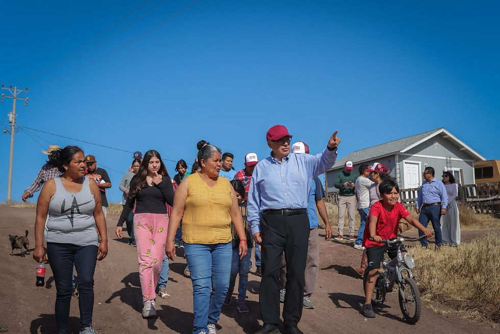 Atestigua Alfredo Álvarez rezago social de vecinos de Santa María de Guadalupe