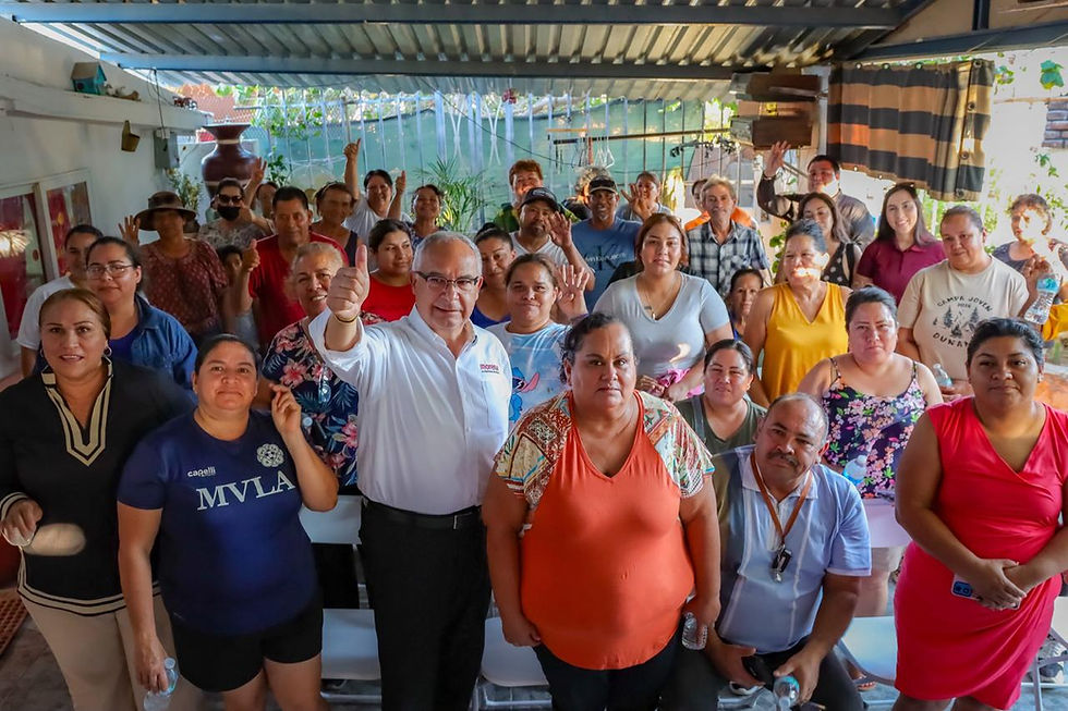 Encabeza Alfredo Álvarez asamblea informativa con militancia morenista en San Felipe