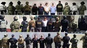 Personal del Gabinete de Seguridad aplica “Operación Enjambre” y cumplimenta 7 órdenes de aprehensión contra funcionarios en el Edo Mex