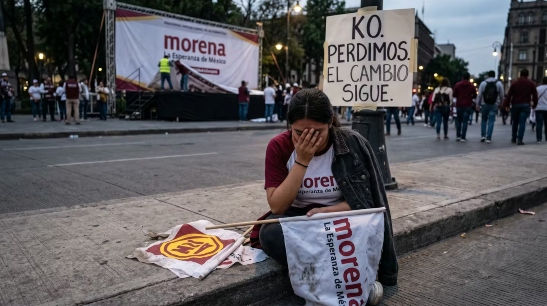 El narco ya noqueó a Morena 