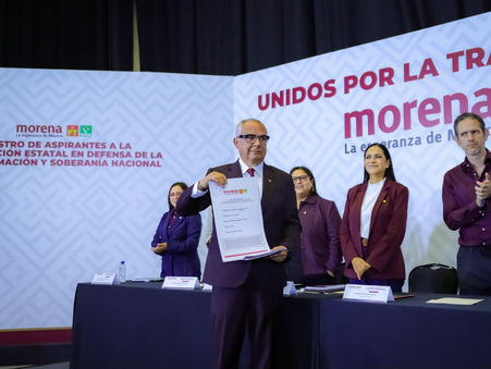 Se registra Alfredo Álvarez Cárdenas para buscar la cndidatura de Morena a Baja California