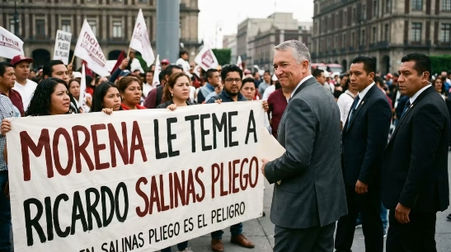 La 4T teme a Ricardo Salinas Pliego 