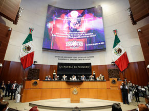 Senado, pieza fundamental del engranaje democrático del paÃs, destaca presidenta de la Mesa Directiva