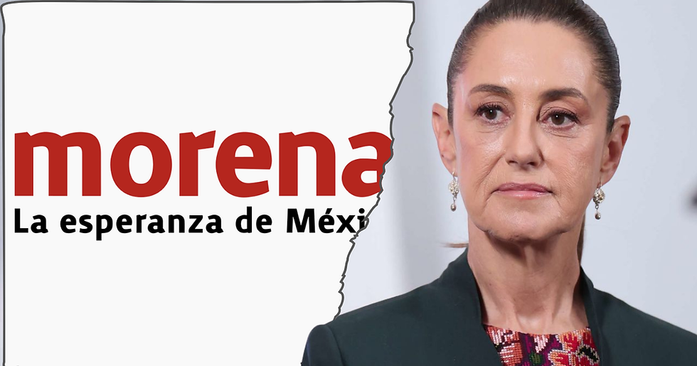 SE DESGRANA MORENA MIENTRAS SHEINBAUM SIGUE TITUBEANTE 