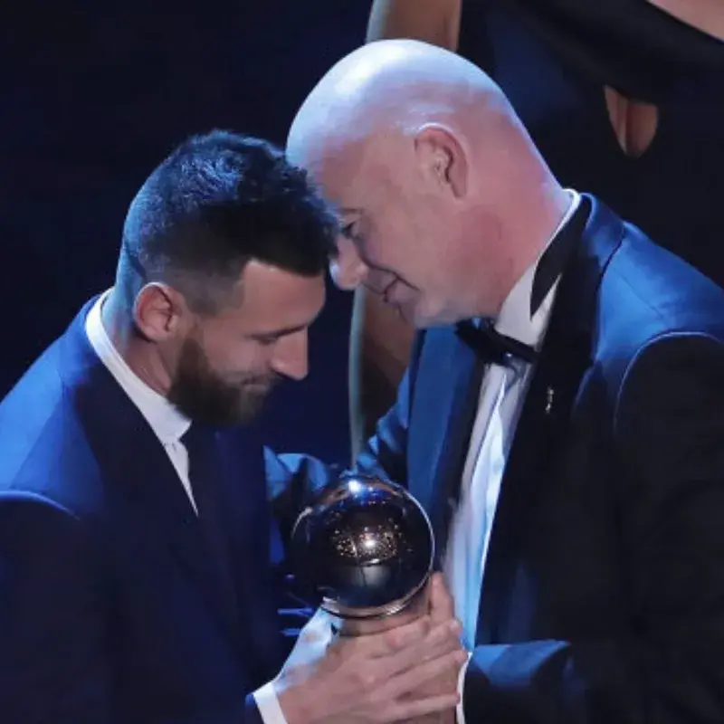MESSI BUFON DE INFANTINO