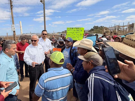 GOBIERNO DE BAJA CALIFORNIA PRIVILEGIA EL DIÁLOGO PARA ATENDER DEMANDAS COMUNITARIAS EN CAMALÚ