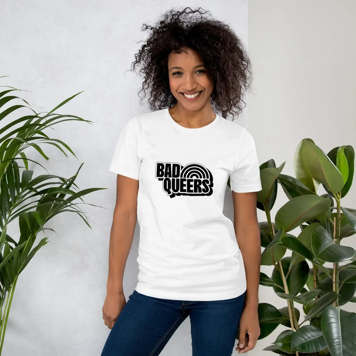 Bad Queers Hero Logo Unisex T-Shirt