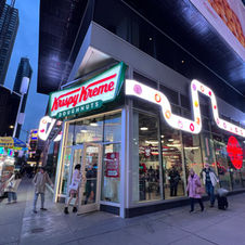 Krispy Kreme Donut Ticker Time Square New York City