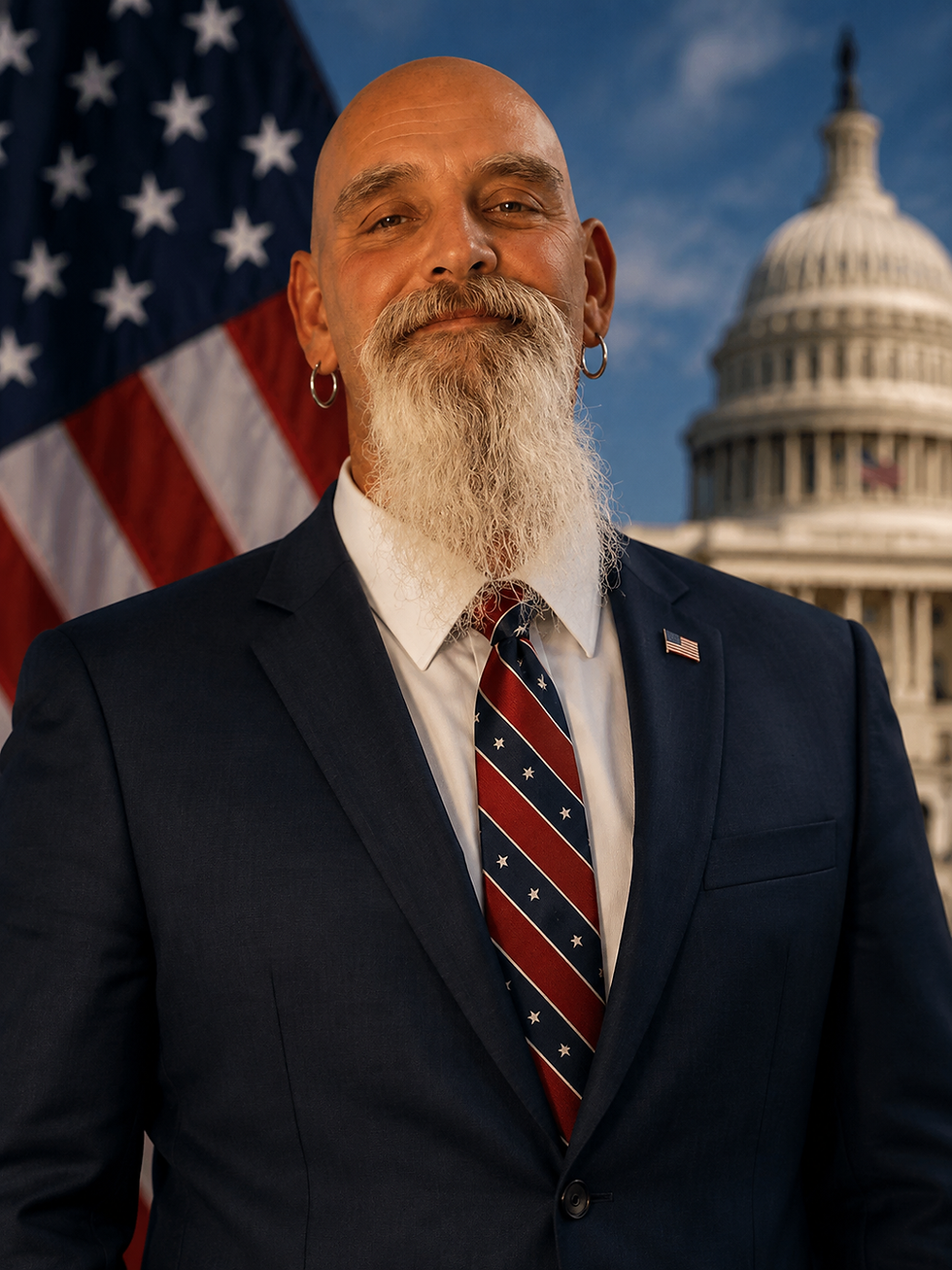 Greg Hale Presidential Candidate Portrait