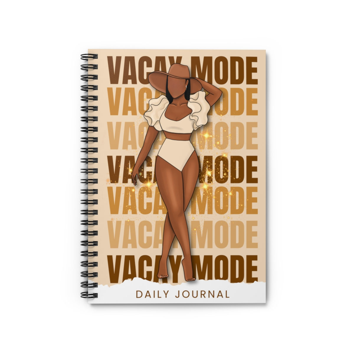 Vacay Mood Spiral Notebook - Ruled Line