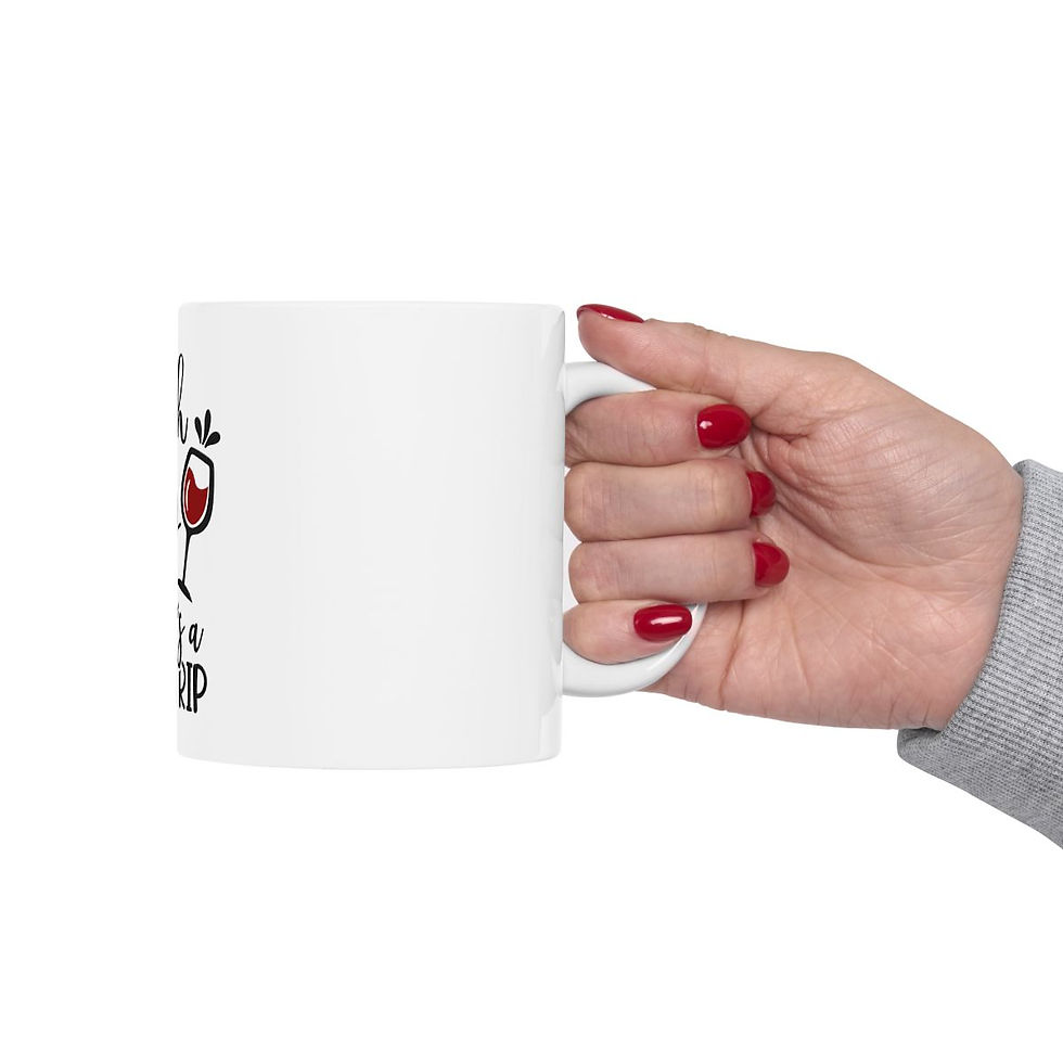 Thumbnail: Oh Sip Ceramic Mug, (11oz)