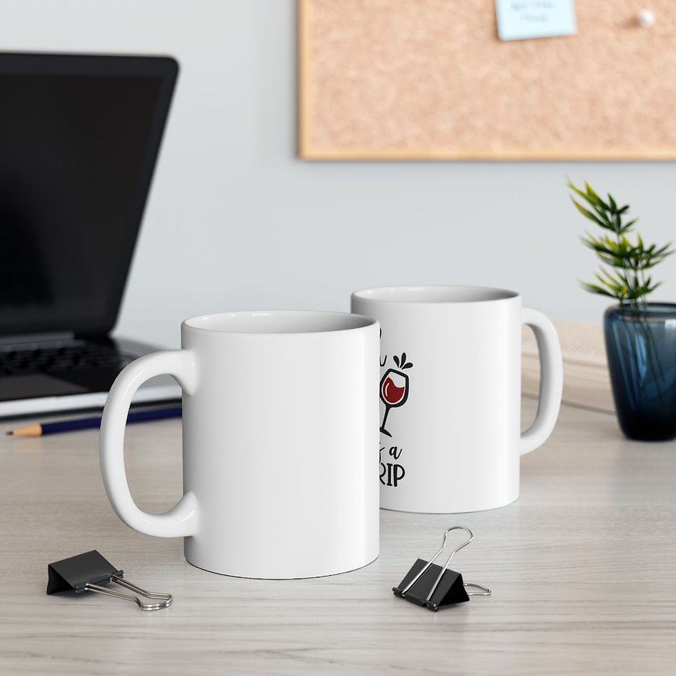 Thumbnail: Oh Sip Ceramic Mug, (11oz)