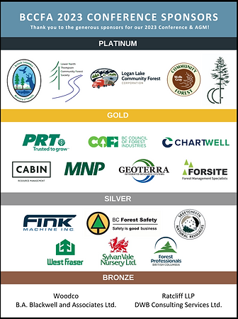 2023 BCCFA Conference Sponsors