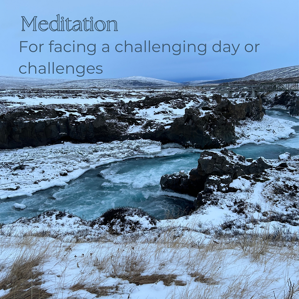 Thumbnail: Meditation for facing challenging days or challenges