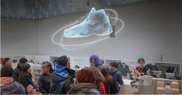 Miniatura: PROIETTORE OLOGRAFICO 3D PUBBLICITARIO DOPPIA LAMA WIFI