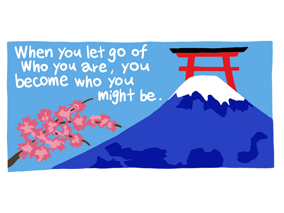 Thumbnail: JAPANESE STYLE ~Let go who you are~ Sticker