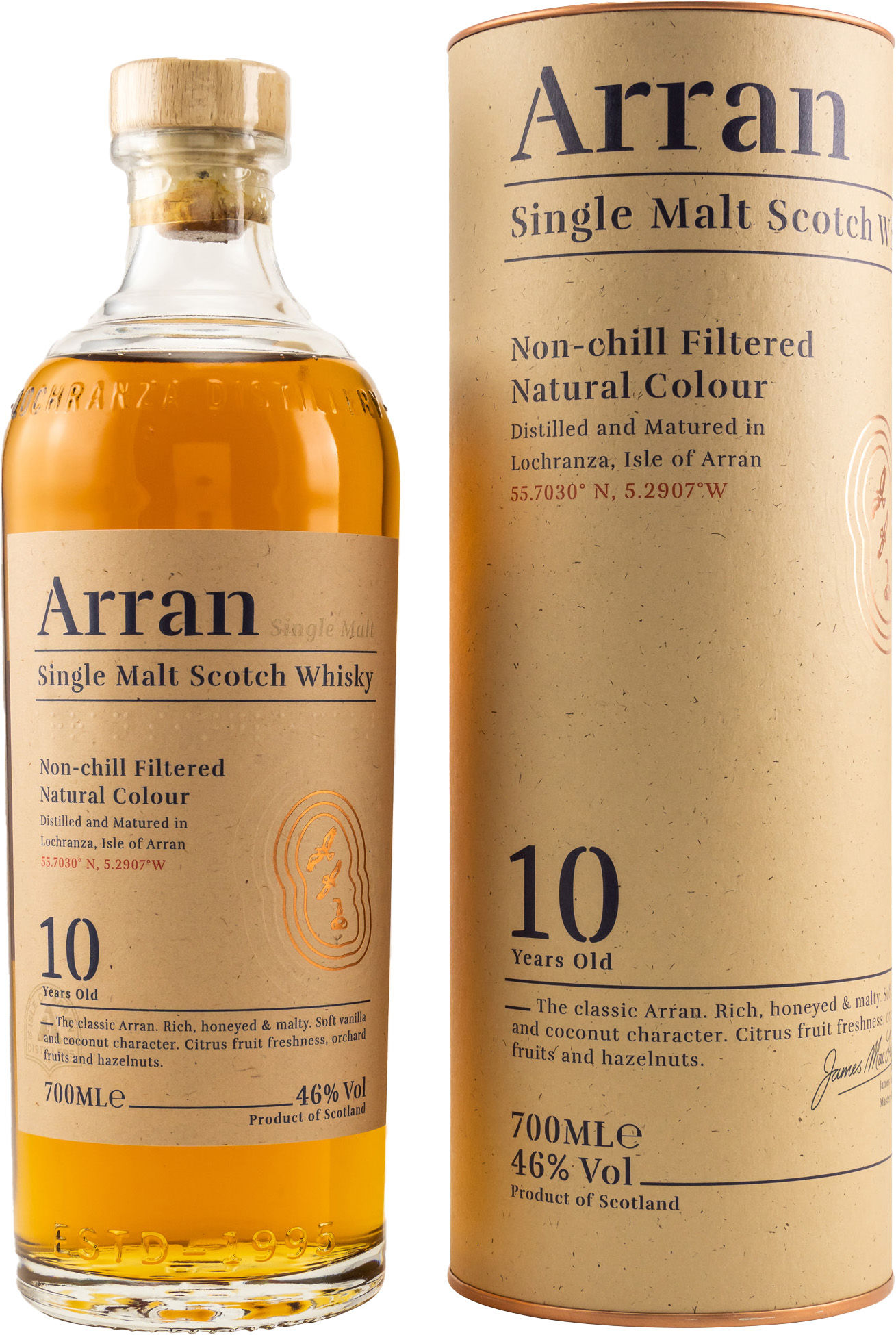 Arran 10 Years Old - Single Malt Scotch Whisky