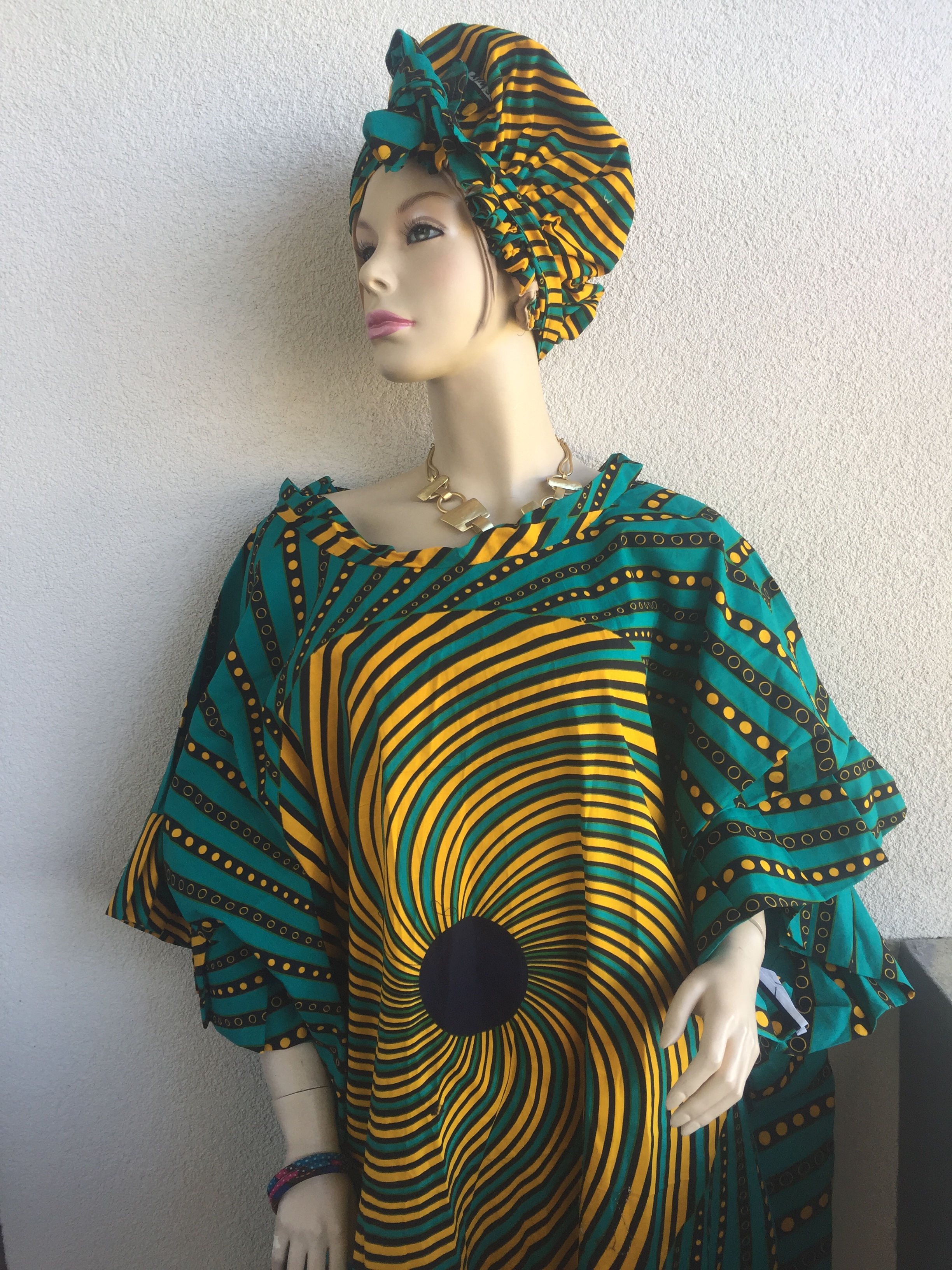 Robe grande dame en Wax