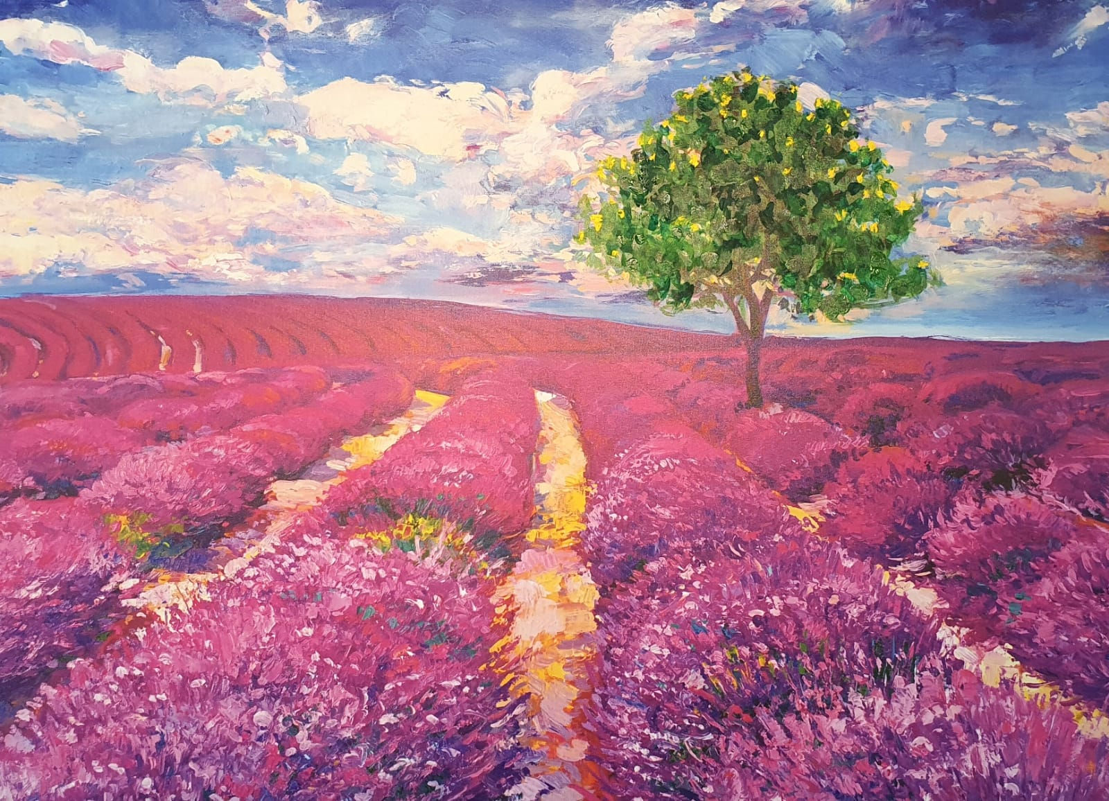 Lavender Landscape