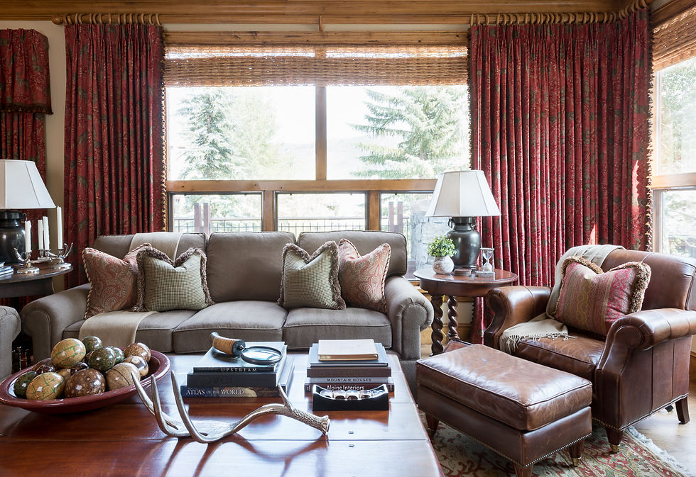 Elevation Interiors Beaver Creek European Living Room