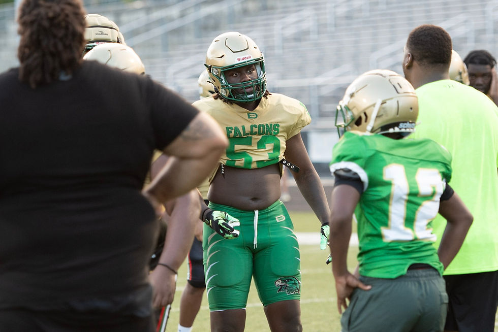 Junior Offensive Lineman Mykel Coleman