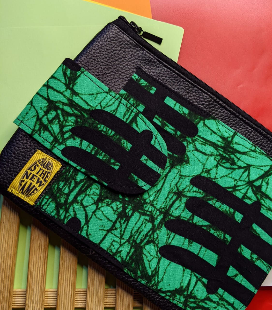 African Print Men's Pouch