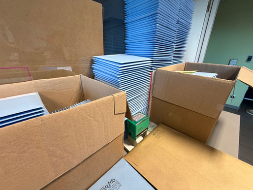 Préparation de l'envoi des vœux