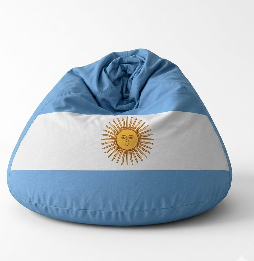     Argentina Flag Bean Bag