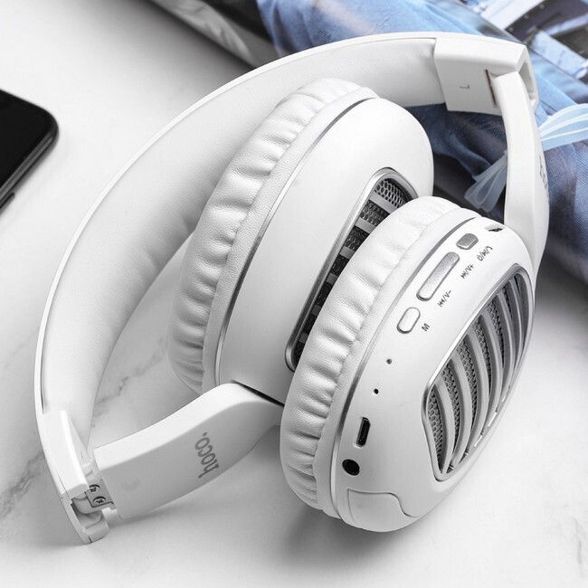 Μικρογραφία: Hoco - Wireless Headphones Brilliant (W23) - Foldable with Bluetooth 5.0 and Mic