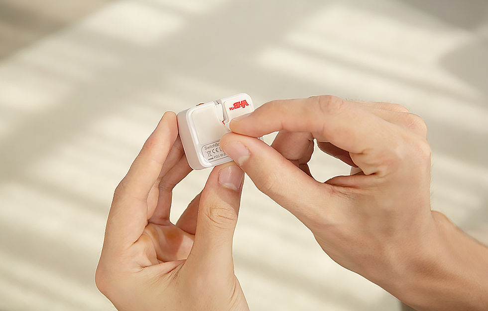 Μικρογραφία: SwitchBot-S1 Ενδιάμεσος Διακόπτης Απλός σε Λευκό Χρώμα