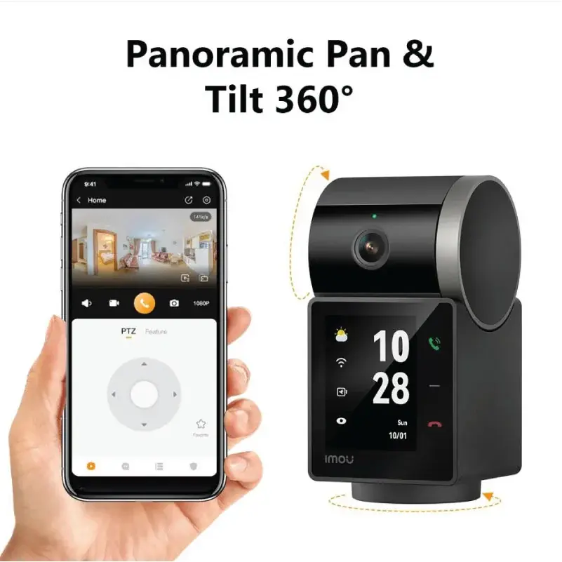 Μικρογραφία: Imou - Indoor Wi-Fi Camera REX VT PRO (IPC-S2VBP-5M0WR) - 5MP, Night Vision