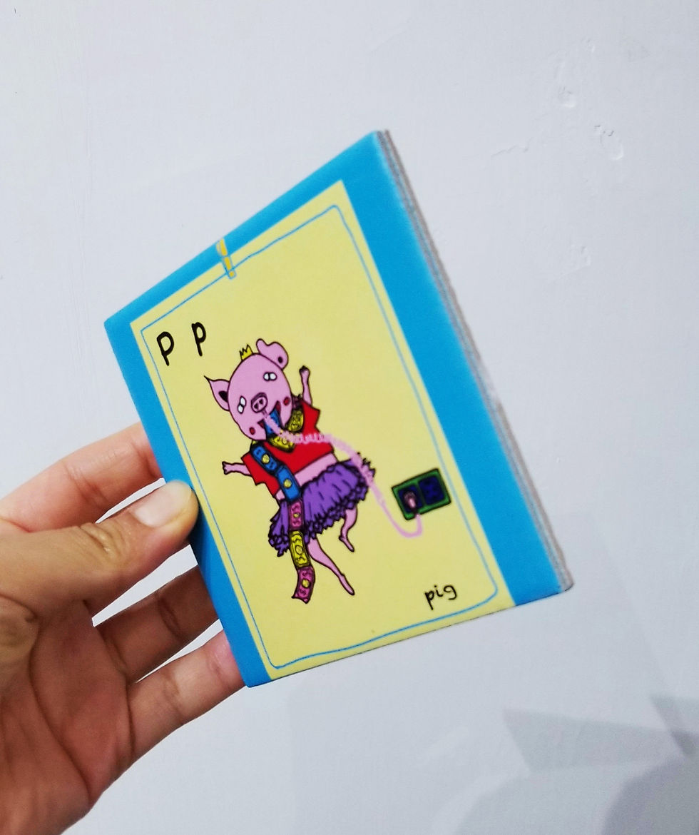 縮圖：Lemon C School illustration tile art