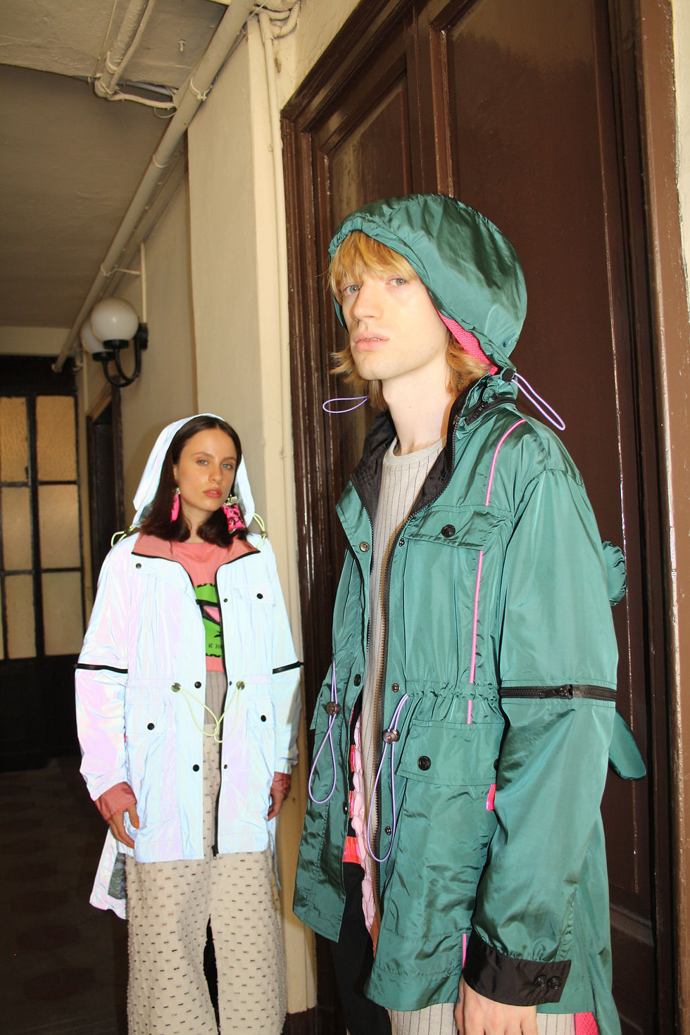 縮圖：SUN=SEN raincoat jacket