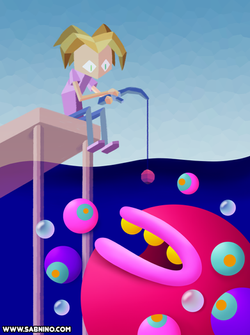 Fishing for Eyes Concept Art
