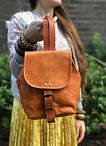 Small Women's Backpack Hippie Vintage Lo