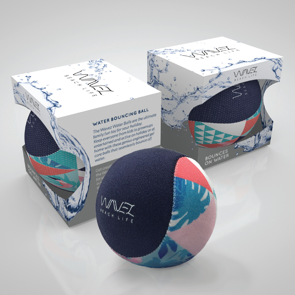 Box packaging with window