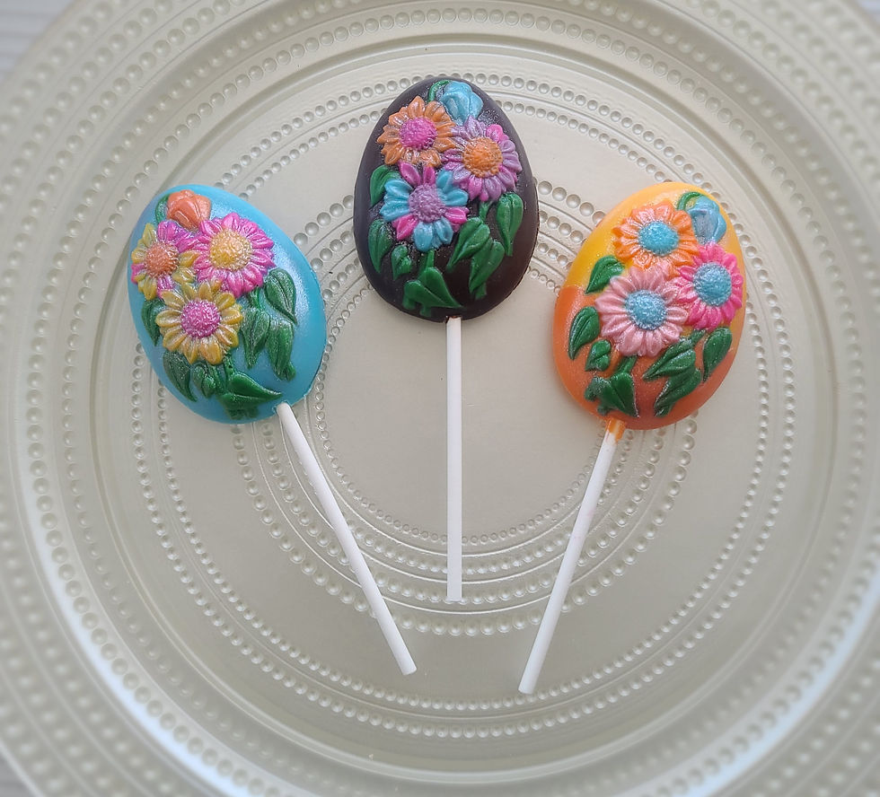 Chocolate Easter Egg Lollipops Gift Box