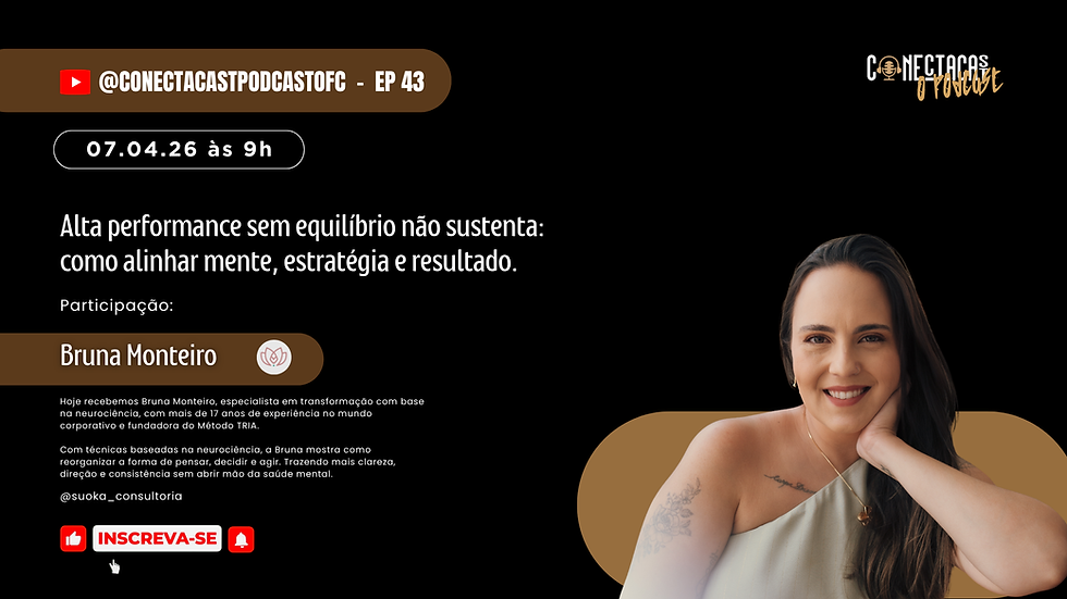 EP 43 | Com Bruna Monteiro | Conecta Cast