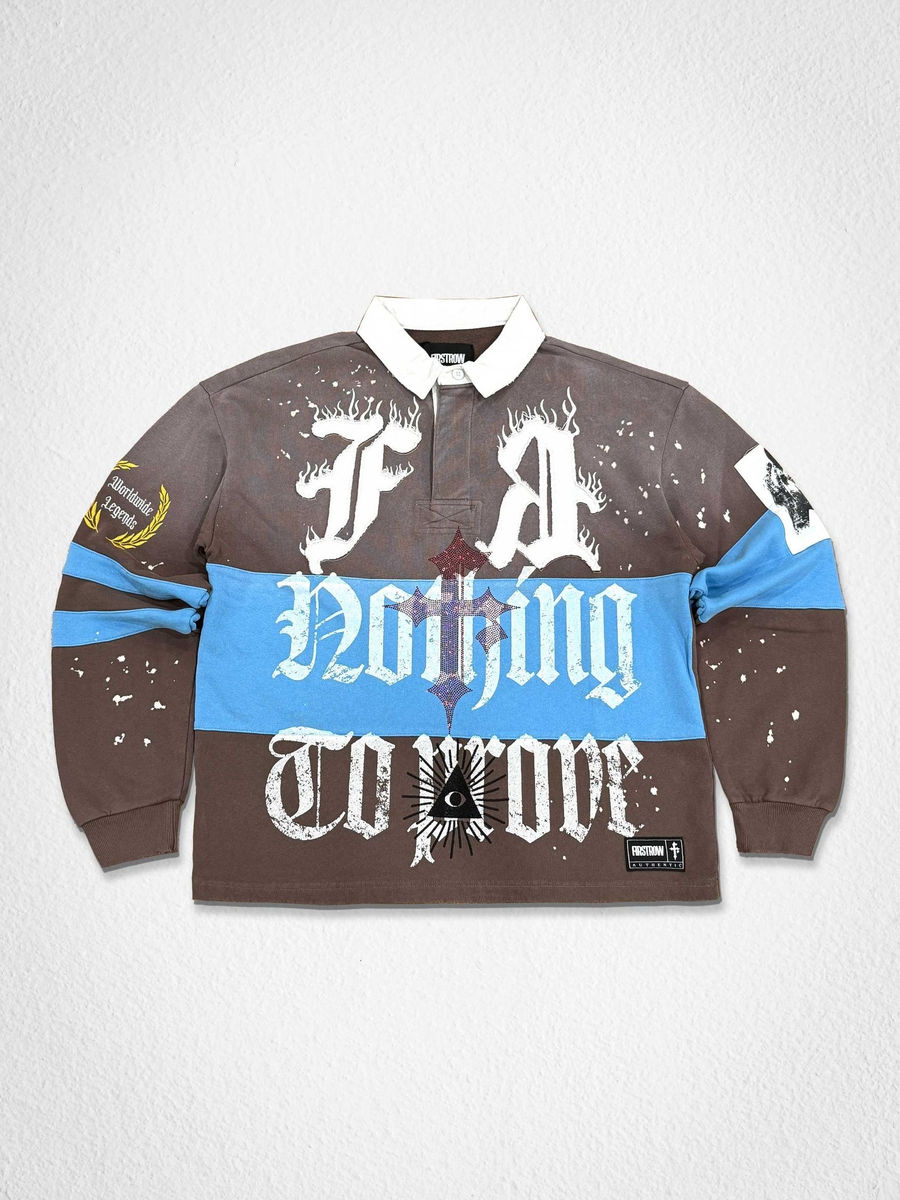 STATE OF MIND CREST POLO (FRF3036) — view 1