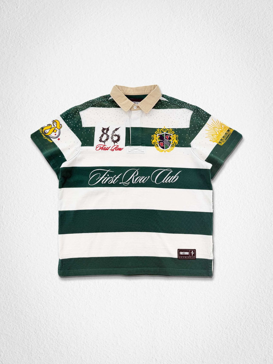 FIRST ROW CLUB VARSITY POLO (FRO1007) — view 1