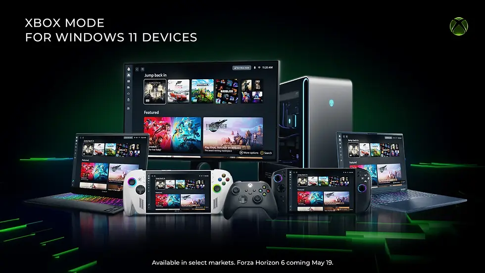 windows 11 xbox modu img1
