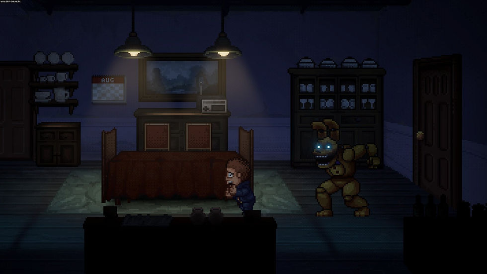 five nights at Freddys into the pit img2