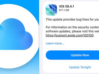 ios 26.4.1 güncellemesi