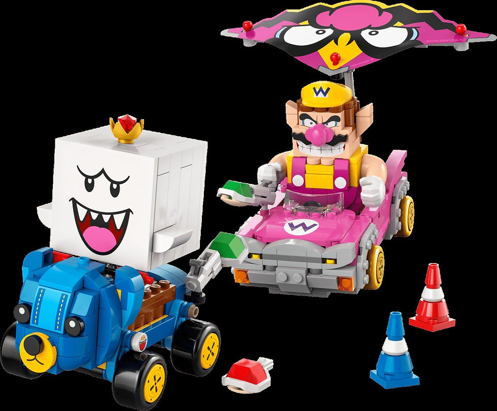 Wario & King Boo