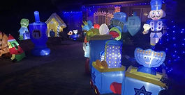 California Home that was shot up for being Jewish and displays Hanukkah Decorations